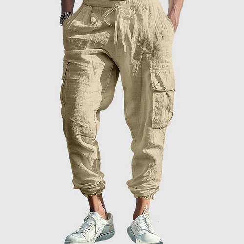 Adam - Men's Cargo Joggers with Flap Pockets