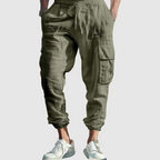 Adam - Men's Cargo Joggers with Flap Pockets