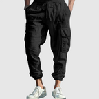 Adam - Men's Cargo Joggers with Flap Pockets