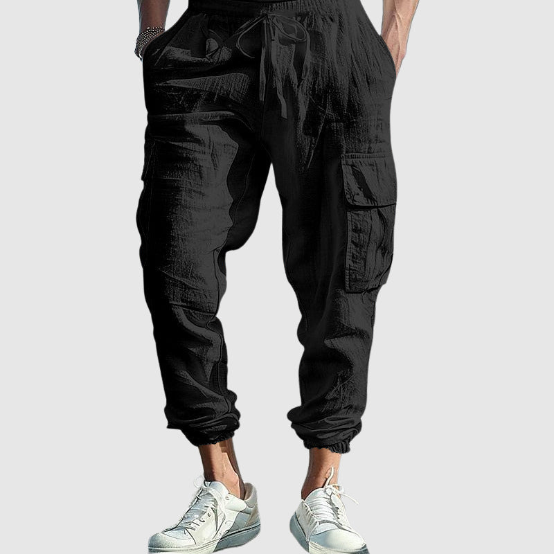 Adam - Men's Cargo Joggers with Flap Pockets