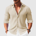 Alejandro - Men's Button-Front Textured Shirt