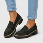 Analiza - Women's Platform Loafers with Lug Sole