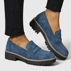 Analiza - Women's Platform Loafers with Lug Sole