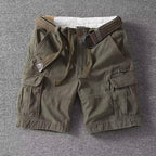 Andre - Men's Cargo Shorts with Multi-Pocket Design