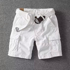 Andre - Men's Cargo Shorts with Multi-Pocket Design