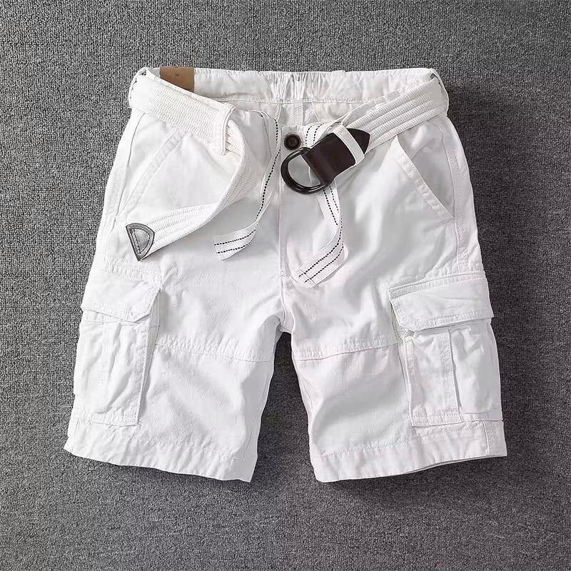 Andre - Men's Cargo Shorts with Multi-Pocket Design