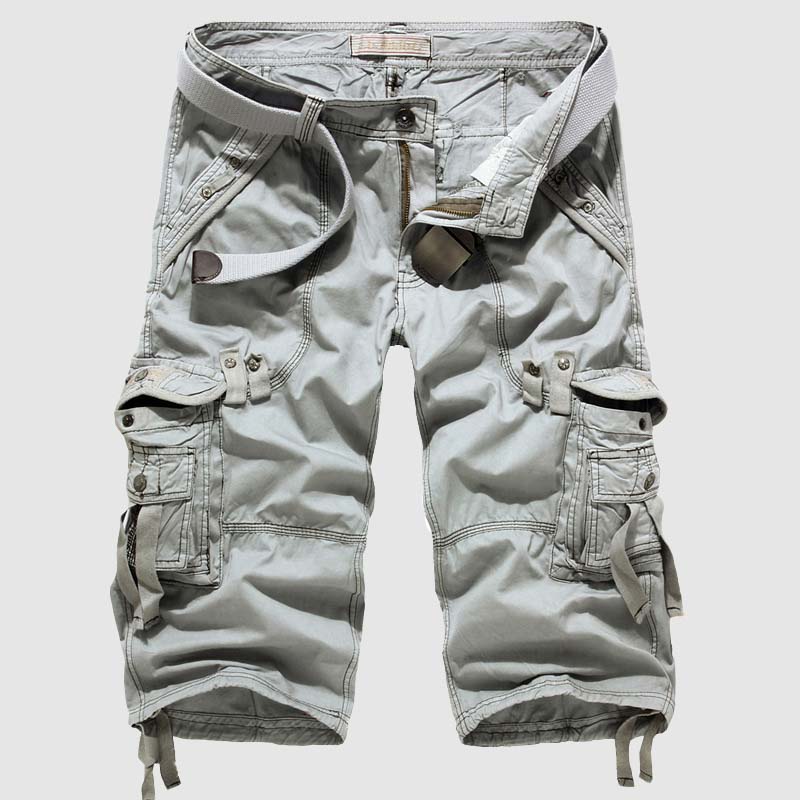 Antonio - Men's Cargo Shorts with Multi-Pocket 