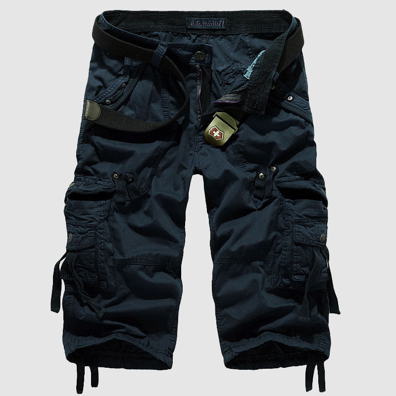 Antonio - Men's Cargo Shorts with Multi-Pocket 