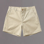 Armando - Men's Tailored Chino Shorts with Folded Cuffs