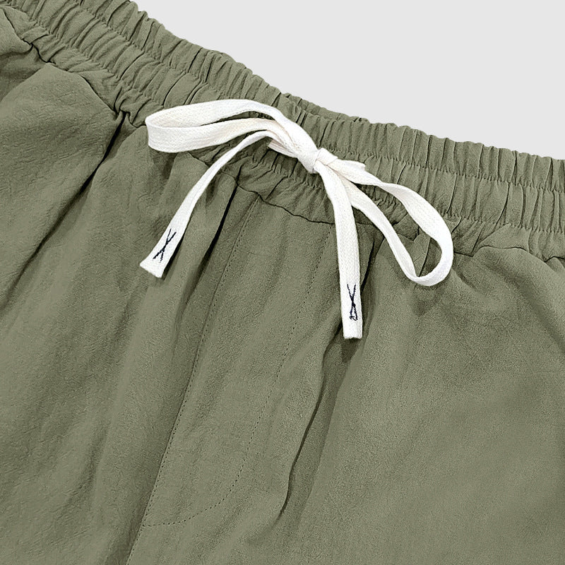 Austin - Men's Drawstring Relaxed Straight-Leg Pants