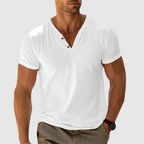 Austin - Men's V-Neck Short-Sleeve Shirt