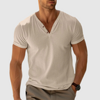 Austin - Men's V-Neck Short-Sleeve Shirt