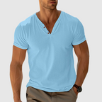 Austin - Men's V-Neck Short-Sleeve Shirt