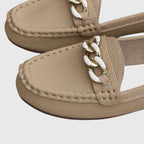 Belle - Women's Chain-Detail Loafers