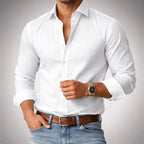 Benedict - Men's Slim-Fit Button-Front Dress Shirt