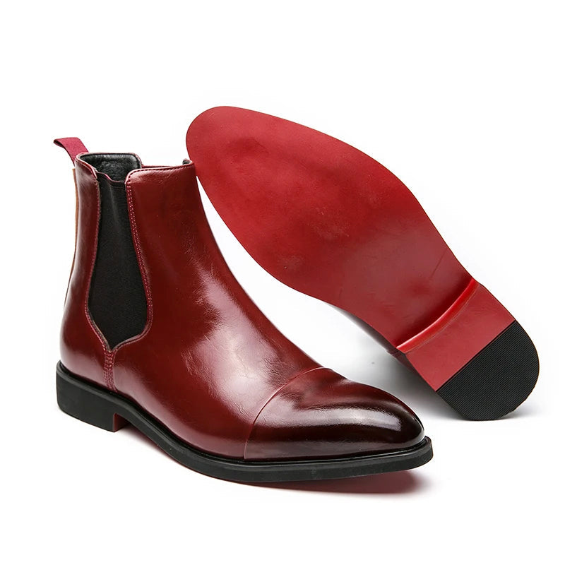 Benson - Men's Chelsea Slip-On Ankle Boots