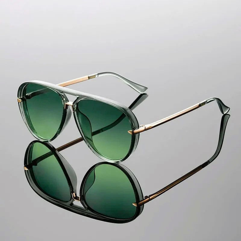 Bondi - Gradient Tinted Aviator Sunglasses