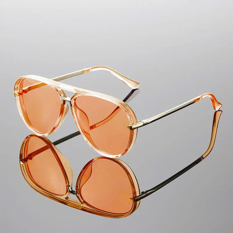 Bondi - Gradient Tinted Aviator Sunglasses