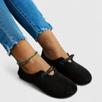 Brianna - Women's Suede Lace-Up Loafers