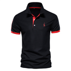 Bryson - Men's Contrast Trim Polo Shirt