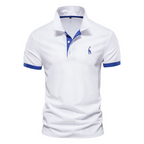Bryson - Men's Contrast Trim Polo Shirt