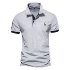 Bryson - Men's Contrast Trim Polo Shirt