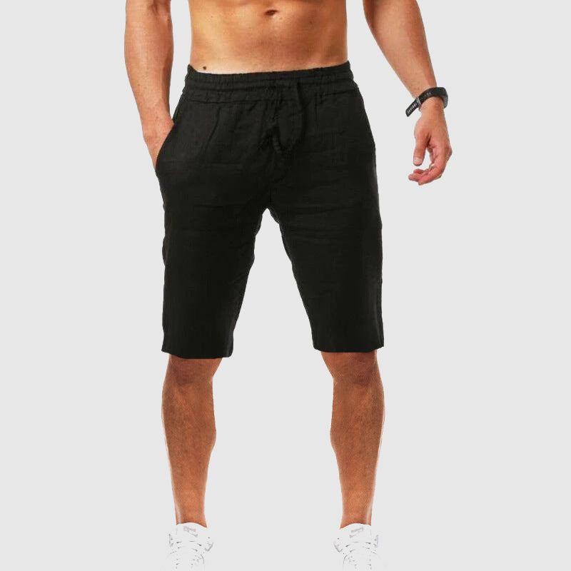 Camden - Men's Linen Drawstring Shorts