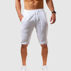 Camden - Men's Linen Drawstring Shorts