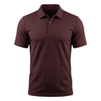Conrad - Men's Textured Polo Shirt with Stretch Weave