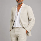Corbin - Men's Linen Blend Blazer and Trouser Set