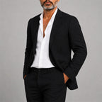 Corbin - Men's Linen Blend Blazer and Trouser Set