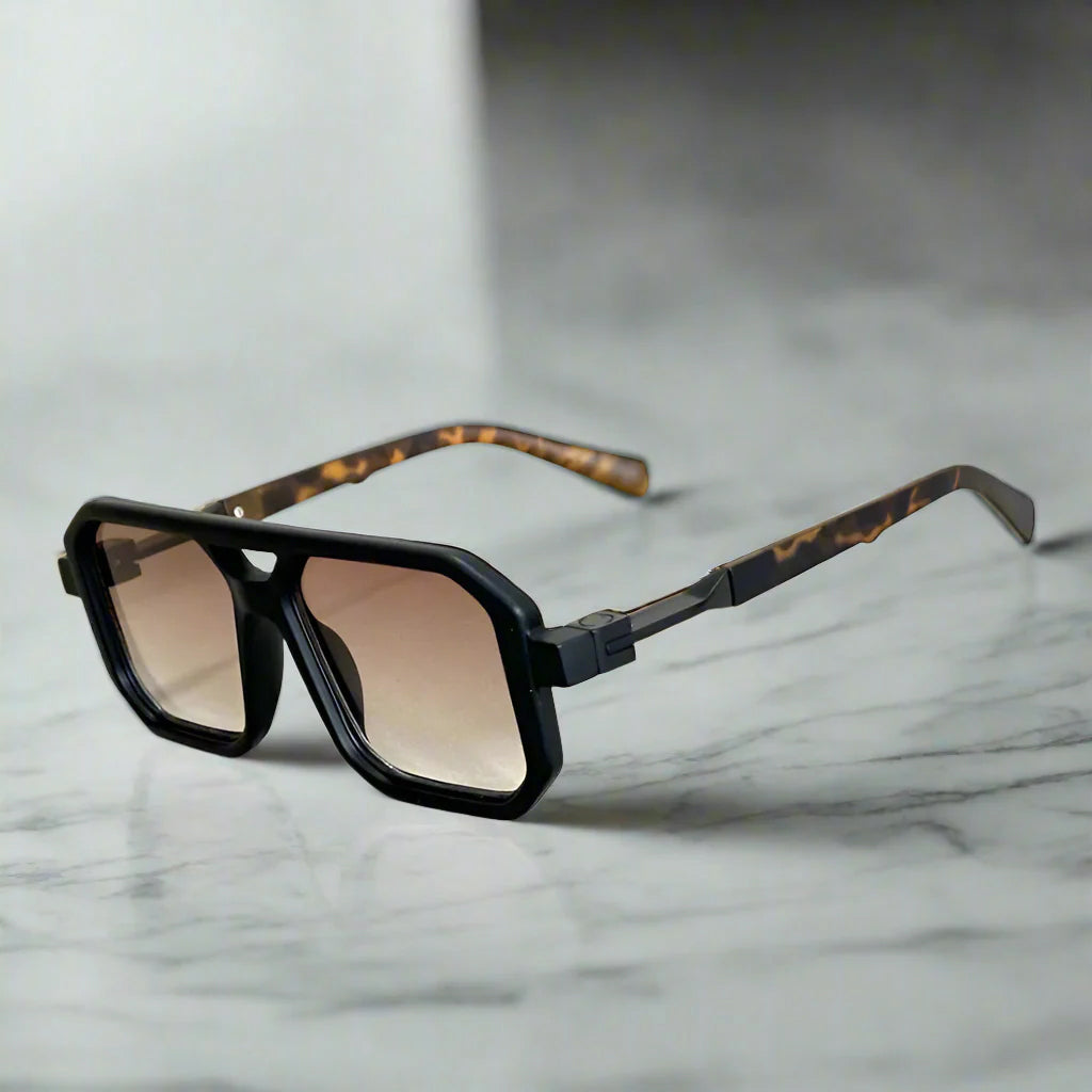 Formentera - Oversized Square Sunglasses with Gradient Lenses