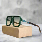 Formentera - Oversized Square Sunglasses with Gradient Lenses