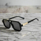 Formentera - Oversized Square Sunglasses with Gradient Lenses