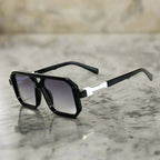 Formentera - Oversized Square Sunglasses with Gradient Lenses