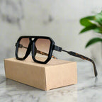 Formentera - Oversized Square Sunglasses with Gradient Lenses