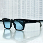 Formentera - Square-Frame Sunglasses with Tinted Lenses