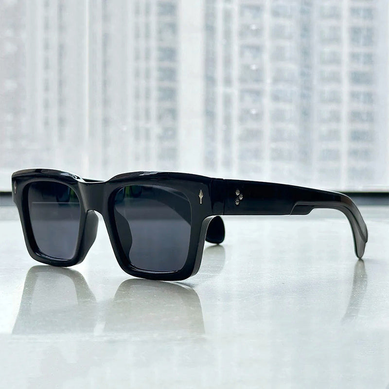 Formentera - Square-Frame Sunglasses with Tinted Lenses