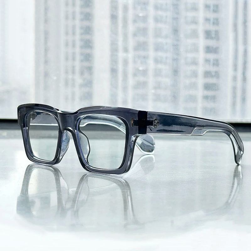 Formentera - Square-Frame Sunglasses with Tinted Lenses