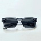 Formentera - Square-Frame Sunglasses with Tinted Lenses