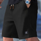 Frederick - Men's Waffle-Knit Drawstring Shorts