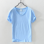 Harrison - Men's V-Neck Cotton Short Sleeve T-Shirt