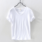 Harrison - Men's V-Neck Cotton Short Sleeve T-Shirt