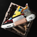 Hector - Men's Color-Block High-Top Sneakers with Chunky Sole