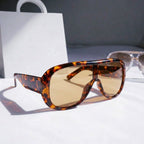 Ibiza- Oversized Shield-Frame Sunglasses