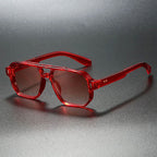 Ibiza - Oversized Square Aviator Sunglasses