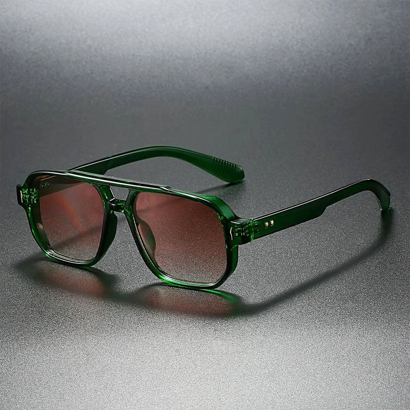 Ibiza - Oversized Square Aviator Sunglasses