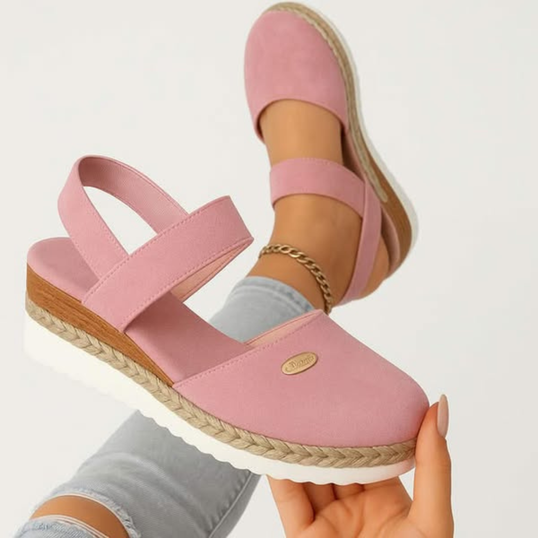 Iris - Women's Casual Sling-Back Espadrille Sandals