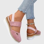Iris - Women's Casual Sling-Back Espadrille Sandals