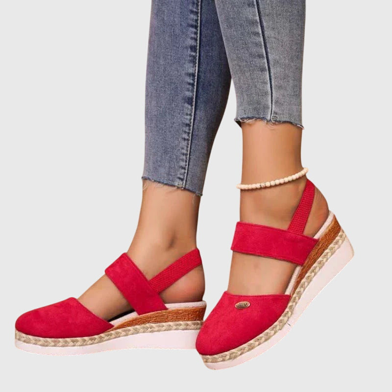 Iris - Women's Casual Sling-Back Espadrille Sandals